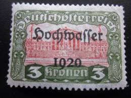 Autriche Deutschosterreich Neuf * 1920—>Dochmasser 3 Kronen - Ongebruikt