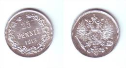 Finland 25 Pennia 1913 - Finland