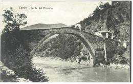 CARTOLINA -  LANZO - PONTE DEL DIAVOLO - VIAGGIATA ANNO 1903 - Brücken