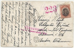 Bulgaria 1915 WWI - Censored Cover To Austria - Guerra