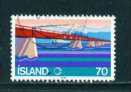 ICELAND - 1978 Skeidara Bridge 70k Used (stock Scan) - Used Stamps