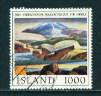 ICELAND - 1978 Mount Hekla 1000k Used (stock Scan) - Usati