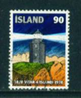 ICELAND - 1978 Lighthouse 90k Used (stock Scan) - Oblitérés