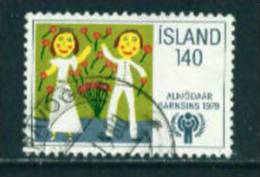 ICELAND - 1979 Year Of The Child 140k Used (stock Scan) - Oblitérés