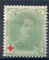 130202368  BELGICA  YVERT  Nº  129  *  MH - 1914-1915 Rode Kruis