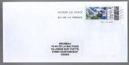 France Entier Postal PAP MonTimbreaMoi Ou MonTimbreenLigne ? Vignette Papillon 0,56 E Valable =) 2-11-2010 - Sonstige & Ohne Zuordnung