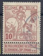 130202376  BELGICA  YVERT  Nº  87 - 1910-1911 Caritas