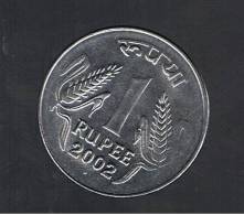 INDIA  -  1 Rupia  2002  (ceca Punto)  KM718 - India