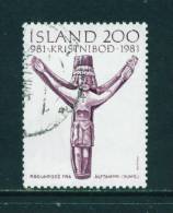 ICELAND - 1981 Missionary Work 200a Used (stock Scan) - Used Stamps