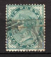 INDIA - 1882/88 YT 33 USED - 1882-1901 Imperium