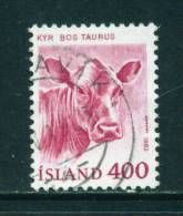 ICELAND - 1982 Domestic Animals 400a Used (stock Scan) - Used Stamps