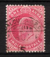 INDIA - 1902/09 YT 59 USED - 1902-11 Roi Edouard VII