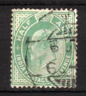 INDIA - 1906 YT 74 USED - 1902-11 Koning Edward VII