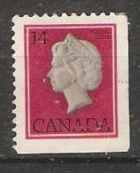 Canada  1977 -86  Difinitives: Queen Elizabeth II  (o) - Timbres Seuls