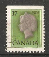 Canada  1977 -86  Difinitives: Queen Elizabeth II  (o) - Einzelmarken