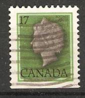 Canada  1977 -86  Difinitives: Queen Elizabeth II  (o) - Timbres Seuls