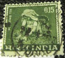 India 1965 Tea Plucking 15 - Used - Gebruikt