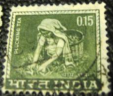 India 1965 Tea Plucking 15 - Used - Gebruikt