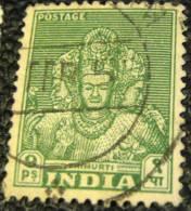 India 1949 Trimurti 9p - Used - Autres & Non Classés