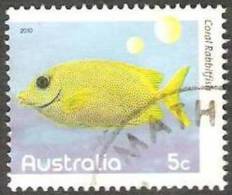 AUSTRALIA - USED 2010 5c Fishes Of The Reef - Coral Rabbitfish - Used Stamps
