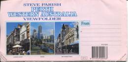 (13) Postcard View Folder - Depliant De Carte Postale - WA - Perth - Perth