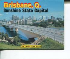 (13) Postcard View Folder - Depliant De Carte Postale - QLD - Brisbane - Brisbane