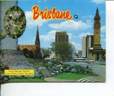 (13) Postcard View Folder - Depliant De Carte Postale - QLD - Brisbane - Brisbane