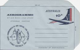 Australia 1965 A23 3rd Law Conference 10d Aerogramme - Luchtpostbladen