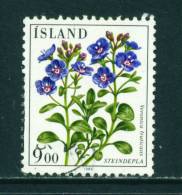 ICELAND - 1985 Flowers 9k Used (stock Scan) - Gebruikt