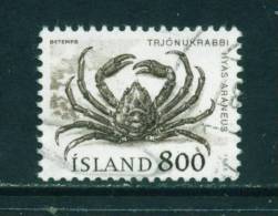 ICELAND - 1985 Marine Life 8k Used (stock Scan) - Usati