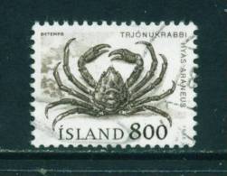 ICELAND - 1985 Marine Life 8k Used (stock Scan) - Gebraucht