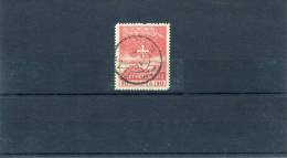 1914-Greece- "1912 Campaign" Issue- 10l. (paper A) Stamp UsH, W/ "PLOMARION" Type V For New Territories Postmark - Mytilene