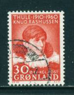 GREENLAND - 1960 Rasmussen  30o Used (stock Scan) - Usados