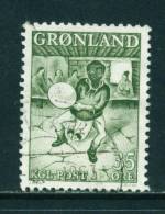 GREENLAND - 1961 Drum Dance  35o Used (stock Scan) - Used Stamps