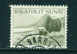 GREENLAND - 1969 Musk Ox 25k Used (stock Scan) - Usados