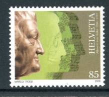 SVIZZERA / HELVETIA 2008** - Albrecht Von Haller - 1 Val. MNH  Come Da Scansione - Nuevos