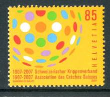 SVIZZERA / HELVETIA 2007** - 100° Associazione Svizzera Asili Nido - 1 Val. MNH  Come Da Scansione - Unused Stamps