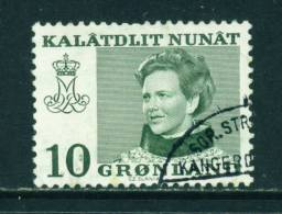 GREENLAND - 1973 Queen Margrethe 10o Used (stock Scan) - Gebraucht