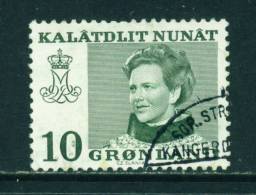 GREENLAND - 1973 Queen Margrethe 10o Used (stock Scan) - Used Stamps