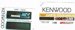 TELECOM ITALIA  -  OMAGGIO PRIVATE - CAT. C.&C. 3334 - KENWOOD: AUTORADIO KRC DA  2.000 - NUOVA - Private TK - Ehrungen