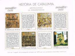 Viñetas Historia Cataluña. Barnafil 1980. Barcelona. Romanización Roma ** - Errors & Oddities