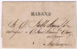 PREFILATELIA.HABANA - ...-1850 Vorphilatelie