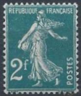 FRANCE - 2 F. Camée Vert-bleu Neuf TTB - 1906-38 Sower - Cameo