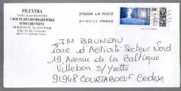 France Entier Postal PAP MonTimbreaMoi Ou MonTimbreenLigne ? Vignette Paysage Neige Arbres 0,58 E - Filextra Cheverny - Autres & Non Classés