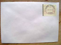 Cover From Austria Osterreich, ATM Machine Stamp 6,00, Linz Donau - Macchine Per Obliterare (EMA)