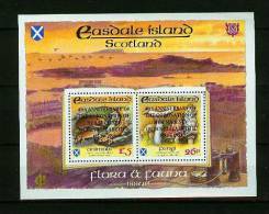 LABEL - Easdale 1993 40th Anniversary Of Coronation Overprinted In Black, MNH /Postfris(D1590 - Fantasy Labels