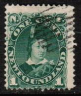 NEWFOUNDLAND   Scott #  45  F-VF USED - 1865-1902