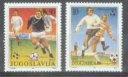 YU 1990-2412-3 FIFA CUP ITALIA, YUGOSLAVIA, 1 X 2v, MNH - 1990 – Italien