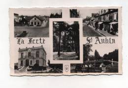 CPSM 45 : LA FERTE ST AUBIN  Multi Vues Avec Les Fonderies De Sologne  1960   VOIR  DESCRIPTIF  §§§ - La Ferte Saint Aubin