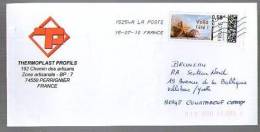 France Entier Postal PAP MonTimbreaMoi Ou MonTimbreenLigne ? Vignette Voilà L'Eté 0,58 E Thermoplast Profils Perrignier - Otros & Sin Clasificación